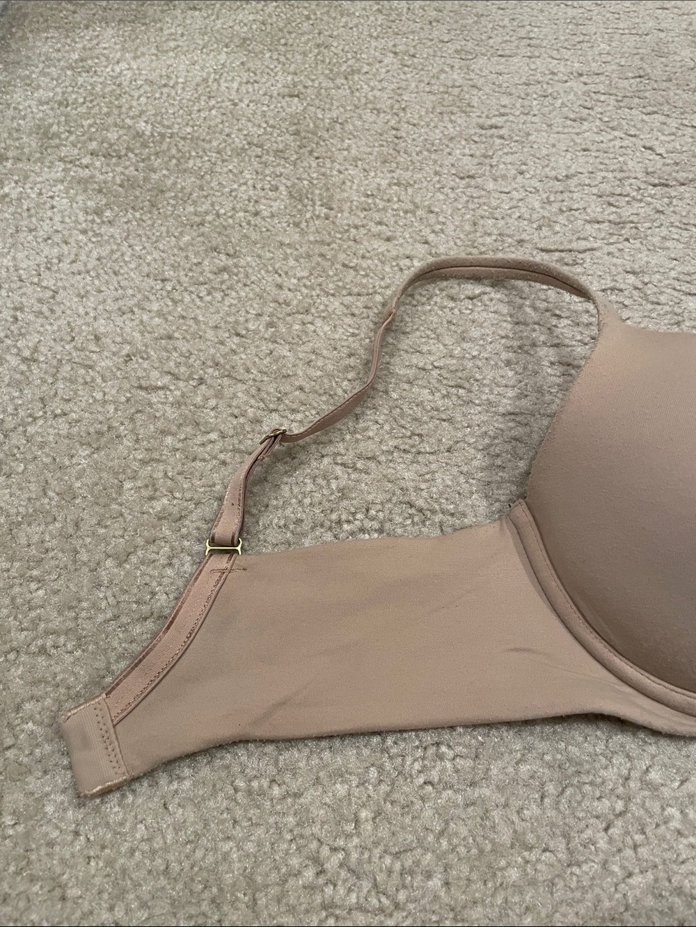 Preowned Soma Smooth T-Shirt Nude Bra 32D - Picture 2 of 10